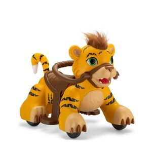 Kid Trax Rideamals Tiger Mini Electric Ride-On Toy, 6V, Orange, 18-30 Months